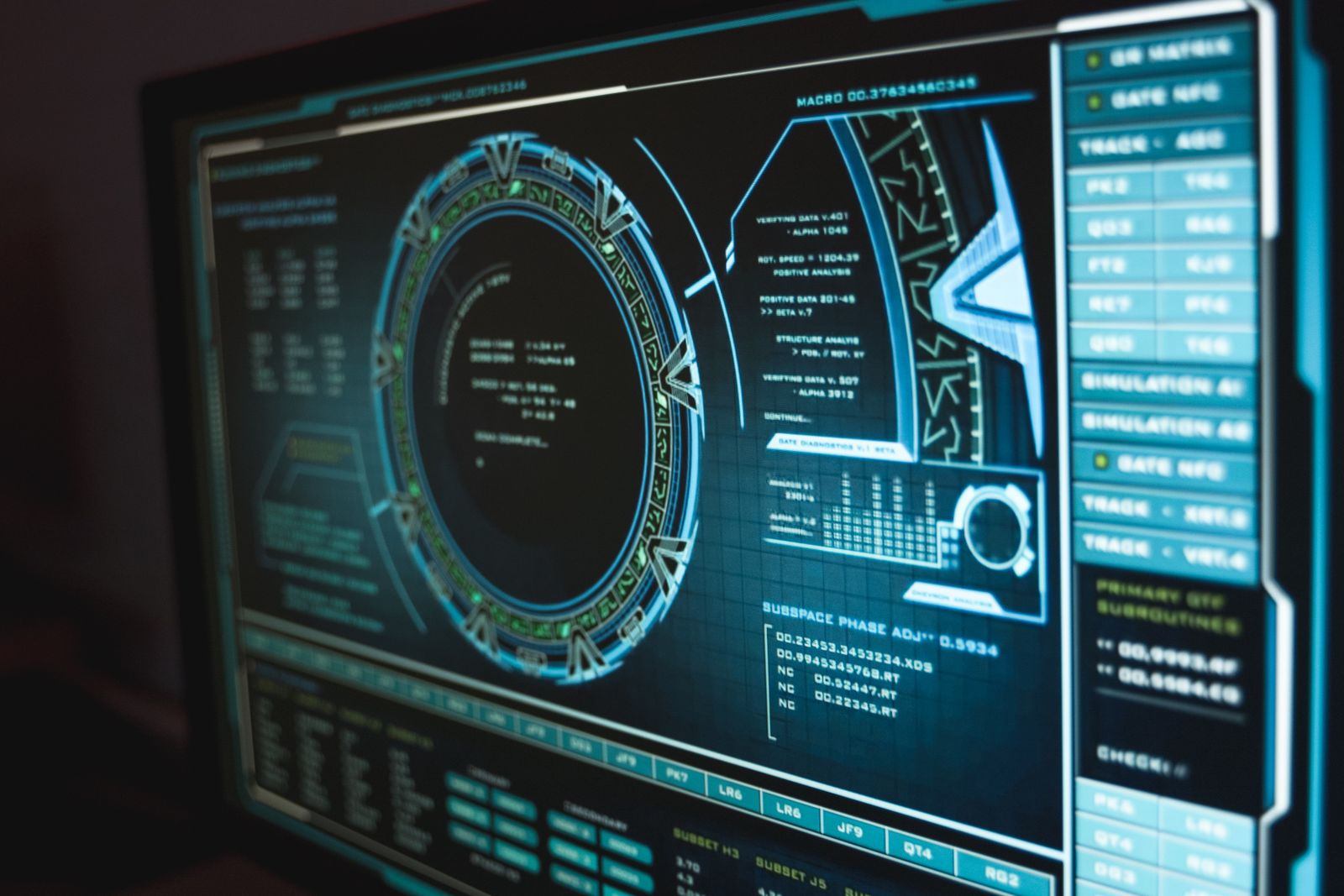 Security operations dashboard monitoring live network threats